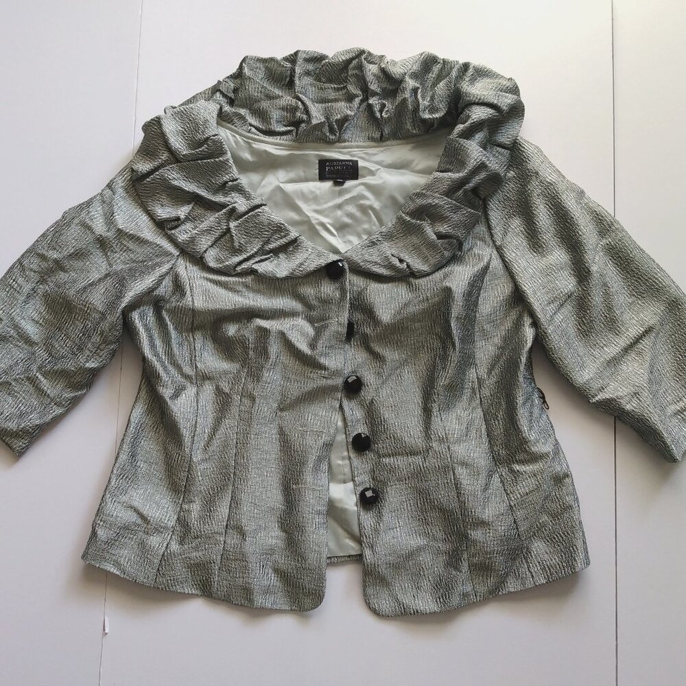 Adrianna Papell Women's Evening Jacket Plus Size 14W